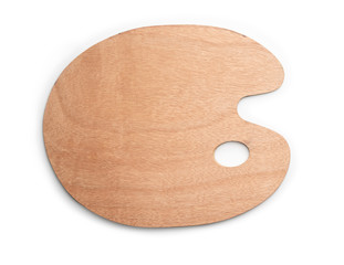 Traditional wooden palette