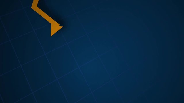 Movement arrows on the chart