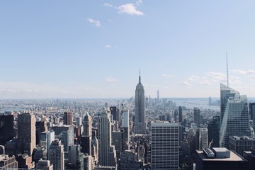 Fototapeta na wymiar New York skyline view