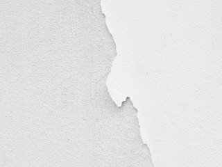 Fototapeta premium crack white wall texture background
