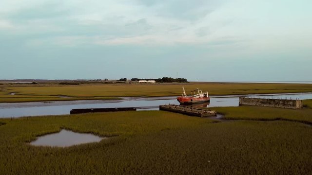 Tomas a&eacute;reas de Punta Alta, Buenos Aires, Argentina