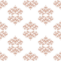 Seamless pattern or forged elements. Modern style for wallpaper, wrapping, fabric, background, apparel, other print production.