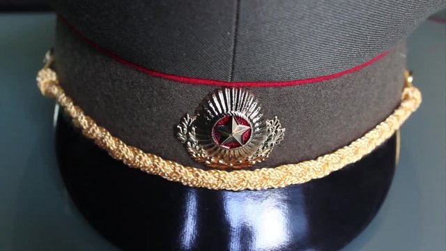 Peak cap officer Russia