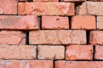 Fototapeta premium Background of old vintage brick wall