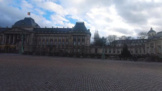 Brussels, Belgium, Graffiti, Mural, Metro, Atomium, Bus, Statues, and Squares in slow motion