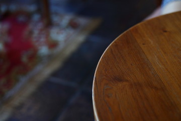 brown wood table furniture
