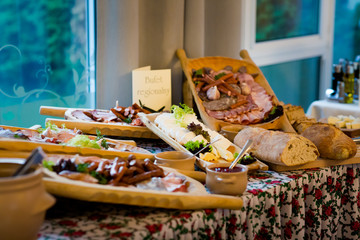Beautiful regional table wedding decoration