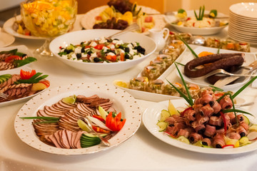 Beautiful regional table wedding decoration