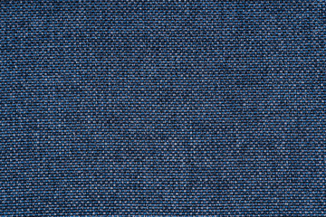 Rough blue fabric texture for background