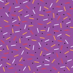 Obraz premium Seamless pattern in geometric style. Colorfull geometric figures.