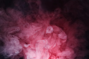 Background of abstract colored smoke. Star nebulae.