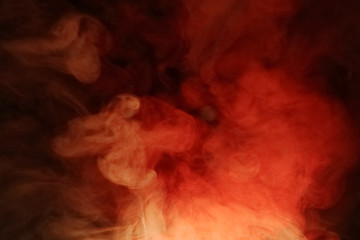 Background of abstract colored smoke. Star nebulae.