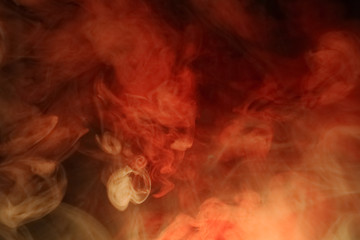 Obraz premium Background of abstract colored smoke. Star nebulae.