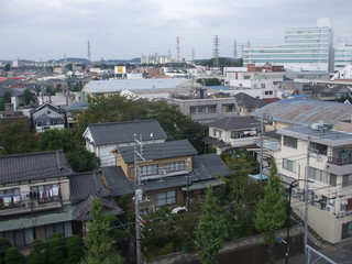 上から見下ろす街