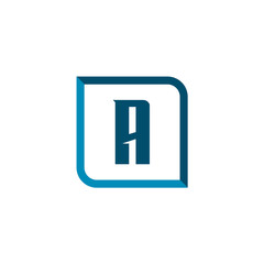 Initial Letter Logo A Template Vector Design