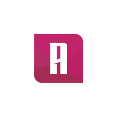 Fototapeta premium Initial Letter Logo A Template Vector Design