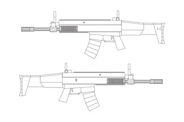 Assault automatic fire rifle