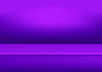 Banner for advertise product on website, Vector empty light room background purple color studio table room background ,product display with copy space for display of content design