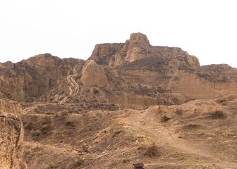  Guadix  Espagne paysage montagne