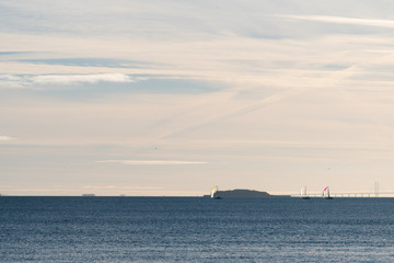 The morning on the water