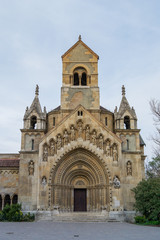 Fototapeta na wymiar The Chapel of Jak at Vajdahunyad Castle, Budapest - Hungary