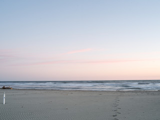 Beach at Sunset -