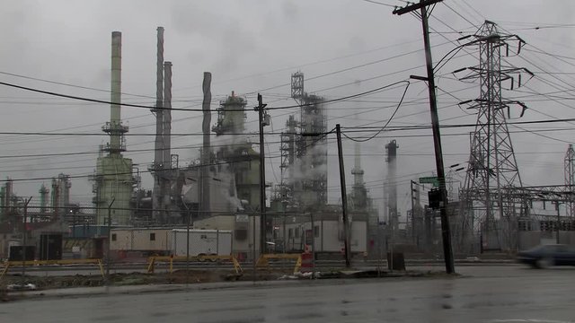 Parts Of Ford Rouge Center In Dearborn Near Detroit, USA.