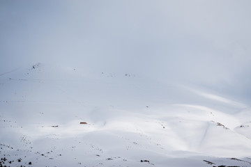 This is a capture for a landscape during winter in north Lebanon the shot was taken in late march 2019 and you can see the beauty of the nature and the mountains