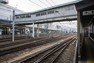 Fototapeta na wymiar 松本駅の構内