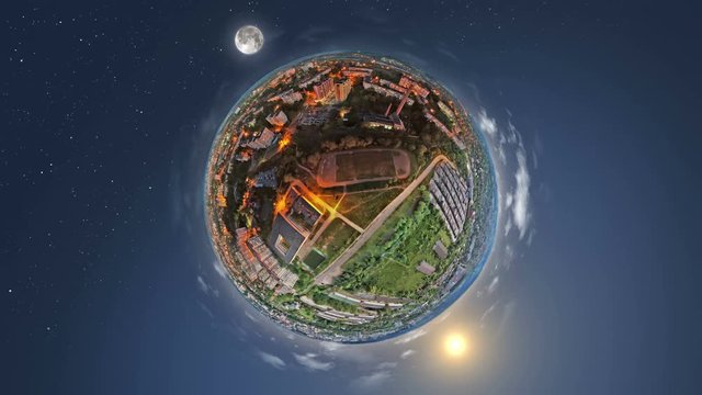 Day and night cycle
