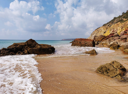 Rocks on the beach