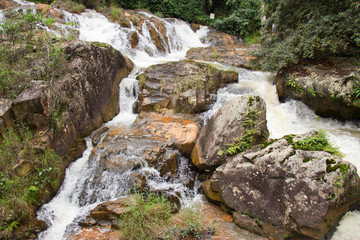 fast mountain river