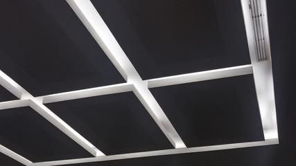 lines on the ceiling