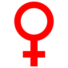 Fototapeta premium Happy International Women s Day. Concept number eight with the symbol of the mirror of Venus.