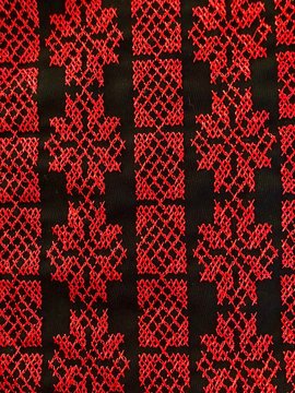Palestinian traditional embroidery design