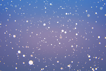 Glitter abstract lights background. Defocused bokeh illustration