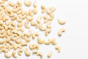 Composition of dry cashew