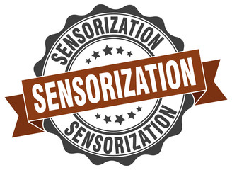 sensorization stamp. sign. seal