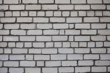 white brick wall