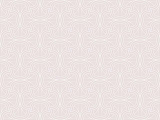 Vector Art Deco Pattern. Seamless Abstract Background. Geometric Vintage Style Texture.