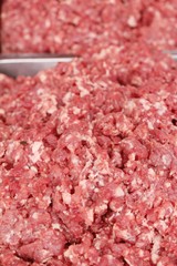 Raw pork for cooking at street food