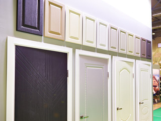 Furniture panels and doors in store