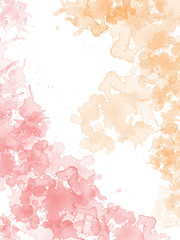 Fototapeta premium Abstract beautiful Summer Colorful shape watercolor illustration painting background and texture backdrop.
