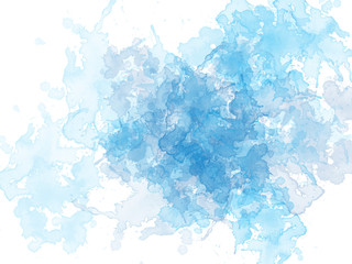 Abstract beautiful Summer Colorful shape watercolor illustration painting background and texture backdrop.