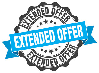 Obraz premium extended offer stamp. sign. seal