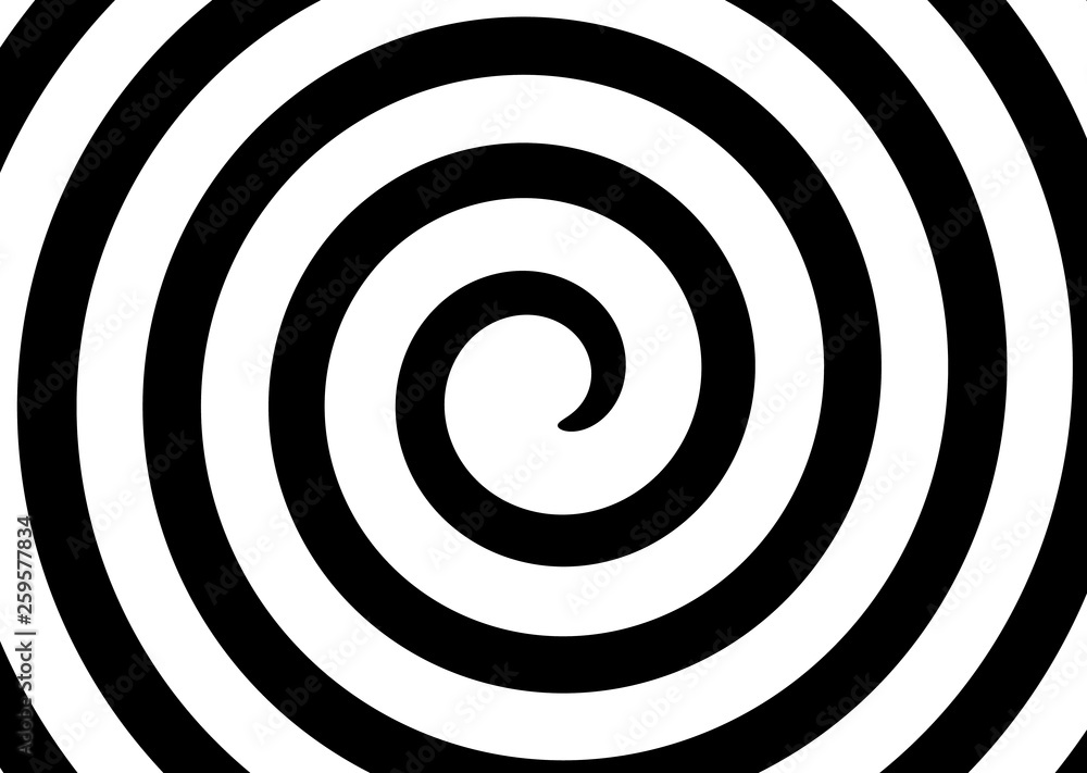 Sticker spiral swirl texture