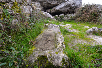 The Saints Bed in the hermitage