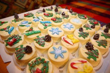 Sweet cakes for the new year