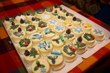 Sweet cakes for the new year