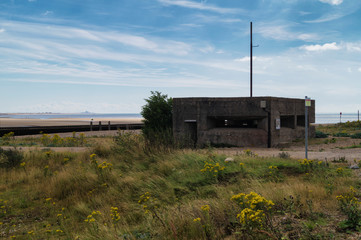 Fototapeta na wymiar WW2 Military Bunker